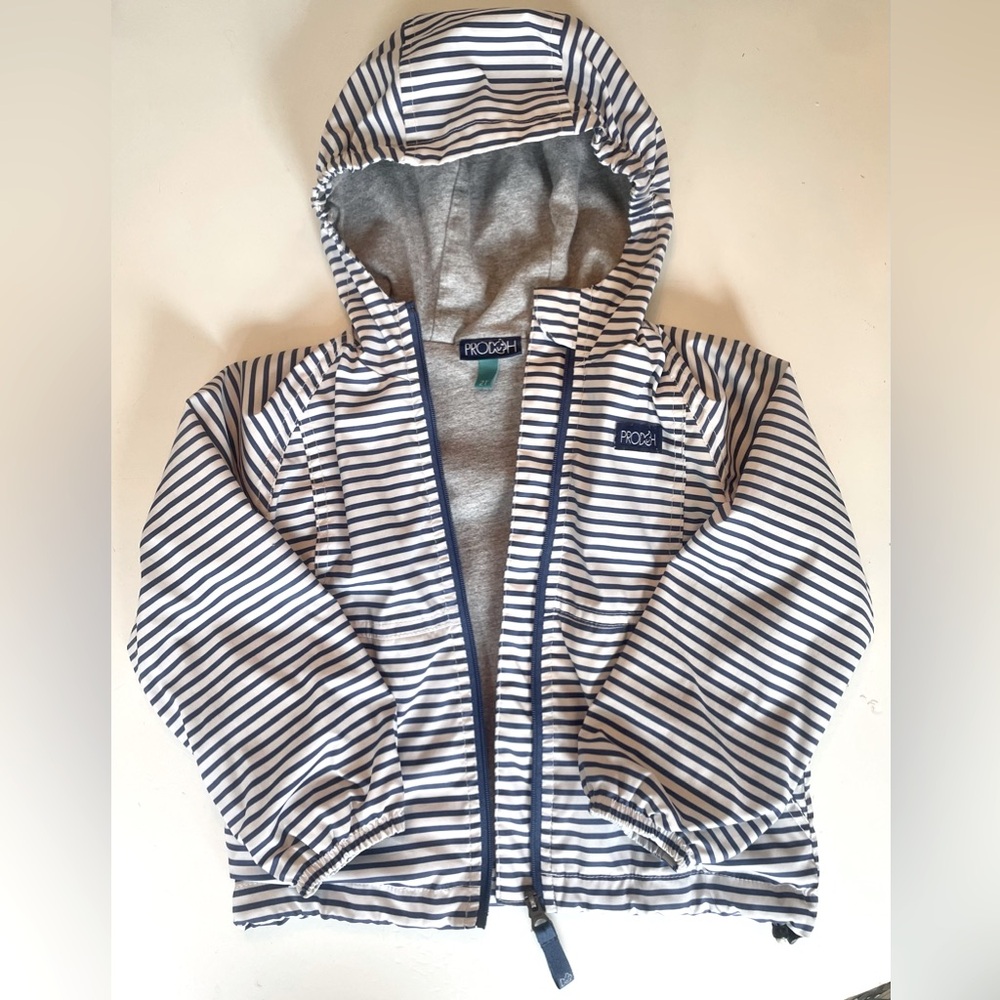2T Kids Striped PRODOH Raincoat